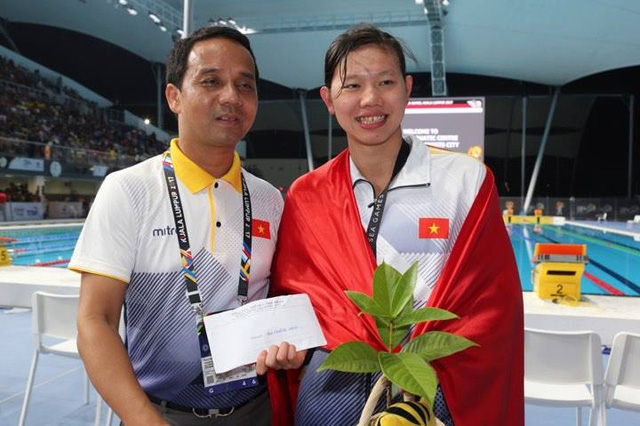 Ánh Viên chơi xuất sắc tại SEA Games 29 với 8 HCV, 2 HCB 