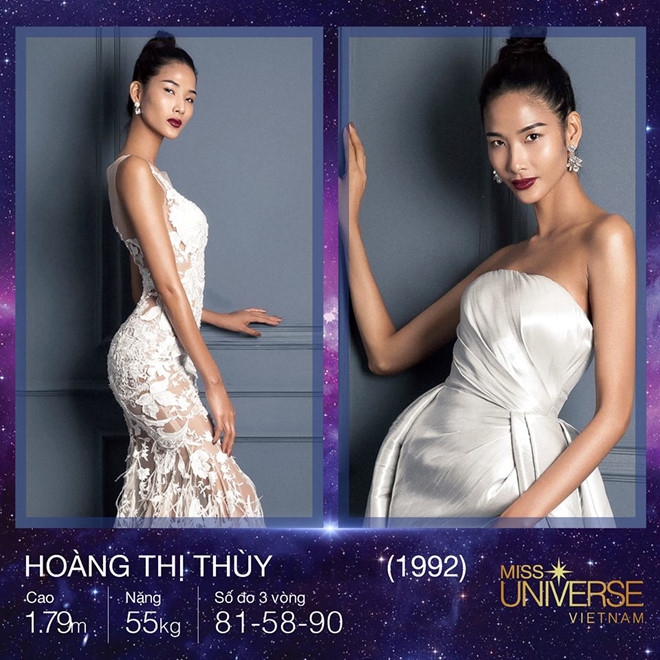 Hoang Thuy chinh thuc thi Hoa hau Hoan vu Viet Nam 2017 hinh anh 1