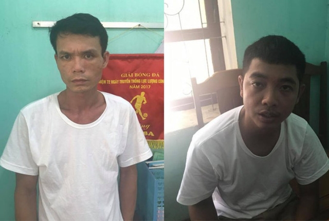 Hảo và Sơn tại cơ quan công an