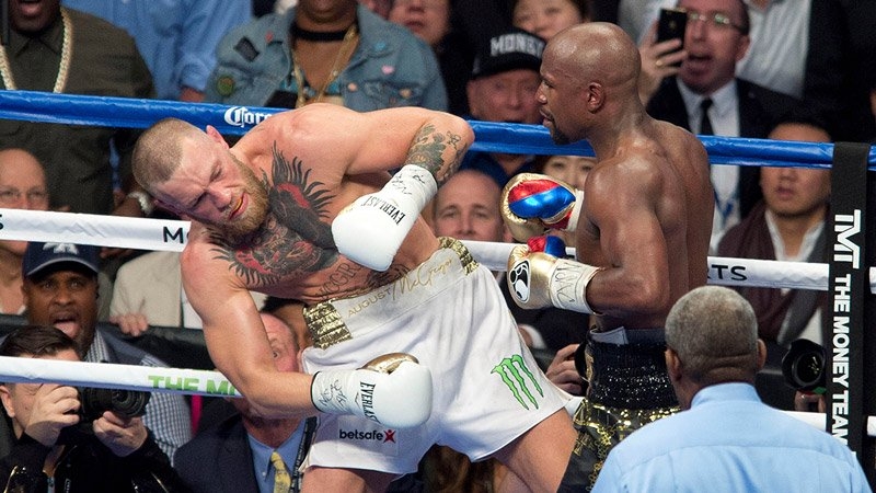 Mayweather vs McGregor, Mayweather, McGregor