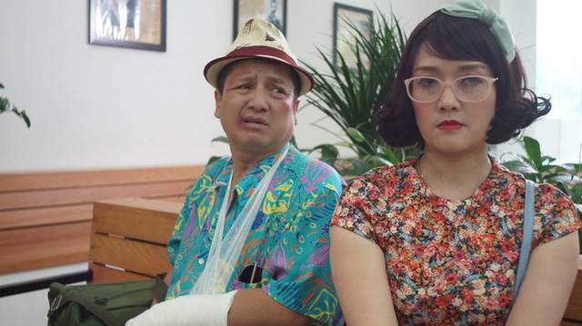 Vân Dung và Chí Trung trong phim truyền hình Ghét thì yêu thôi.