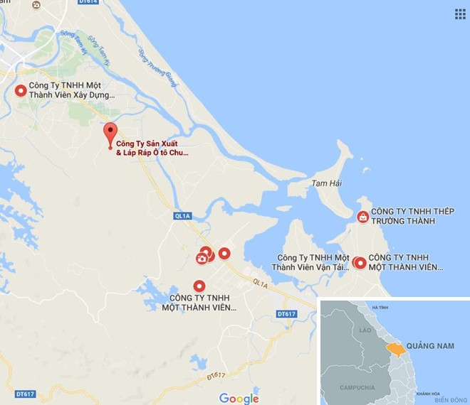 Sap nha xuong dang xay tai cong ty oto Truong Hai, 2 nguoi thiet mang hinh anh 2