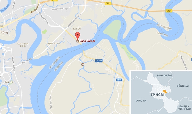 Bat 1,3 tan hang nghi la nga voi giau trong nhua duong o cang Sai Gon hinh anh 2
