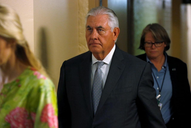  Ngoại trưởng Mỹ Rex Tillerson (Ảnh: Reuters) 