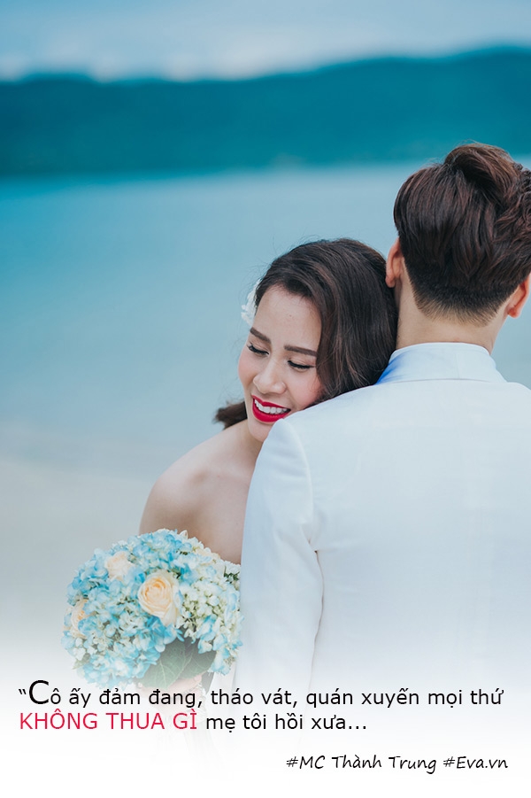 MC Thành Trung: Tôi không lấy vợ về để ăn chơi, trưng diện - Ảnh 1.
