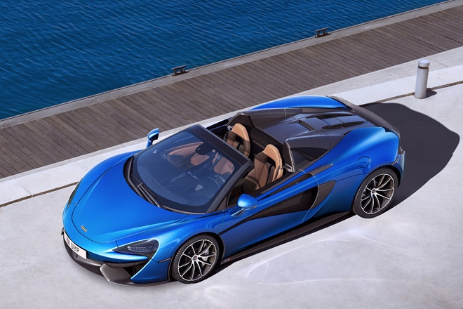 McLaren trinh lang 2 sieu pham Spider 570S va 720S hinh anh 3