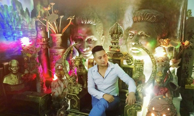 Anh Nguyễn Văn Tưởng, chủ nhân căn nhà kỳ quái, gây xôn xao dư luận