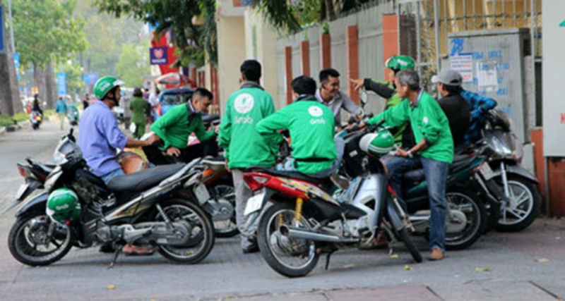 tài xế GrabBike, xe ôm, đánh hội đồng, hỗn chiến