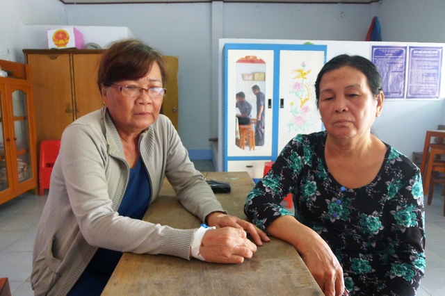  Hai người phụ nữ này đã huy động hơn 3 tỷ đồng đóng vào các dây hụi của bà Nhung nhưng nay mất trắng. 
