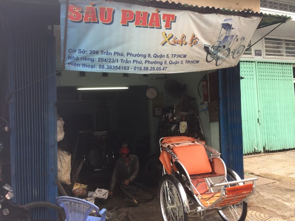 Sài Gòn xưa,Xích lô