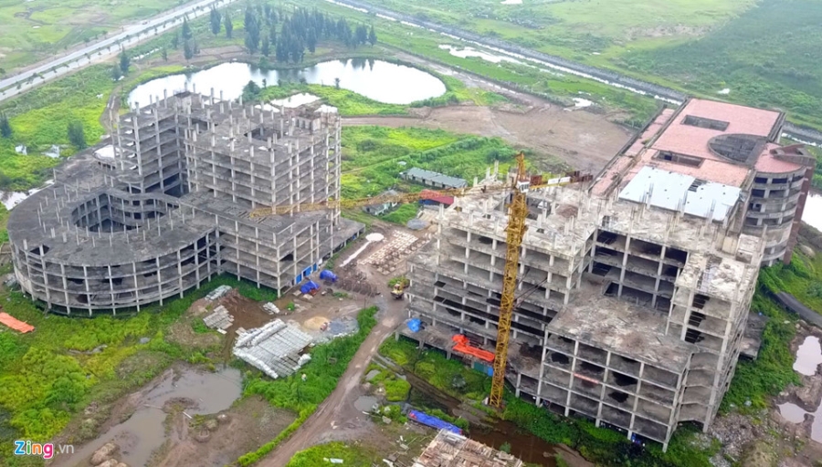 Du an benh vien 850 ty bo hoang sau 10 nam thi cong hinh anh 2