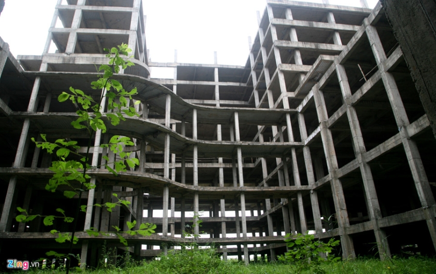 Du an benh vien 850 ty bo hoang sau 10 nam thi cong hinh anh 4