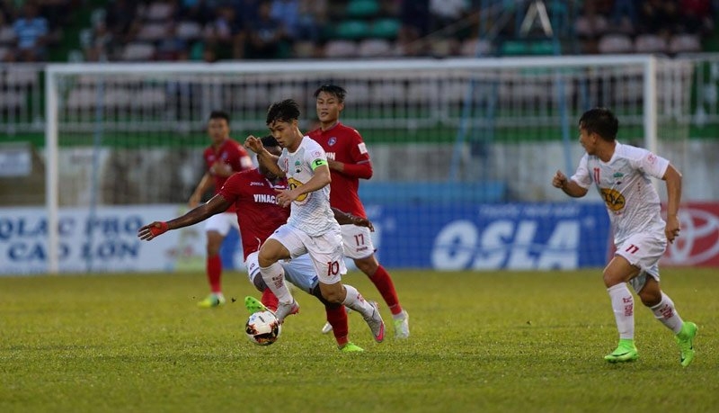 HAGL, Hà Nội FC, V-League, SLNA, FLC Thanh Hóa, Sài Gòn FC