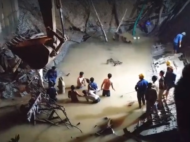 Hiện trường vụ việc (Ảnh: CTV).