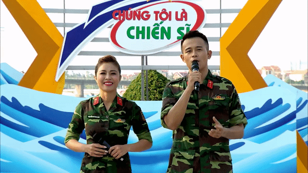 Đức Bảo là người dẫn chương trình quen thuộc của Chúng tôi là chiến sĩ.