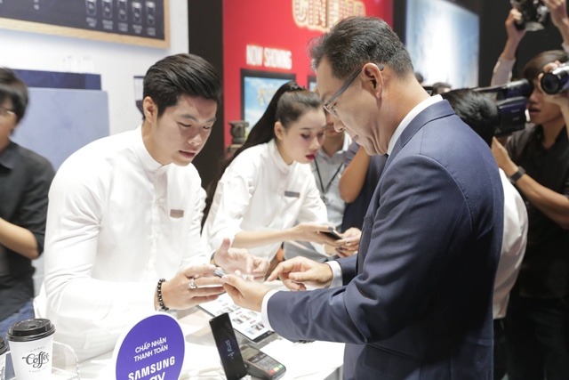  Hệ thống thanh toán di động của Samsung chính thức được sử dụng tại VN 