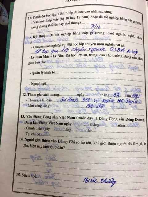 kiểm lâm, Thanh Hoá