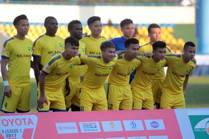 ​Hoãn hai trận đấu sớm vòng 18 V-League 2017
