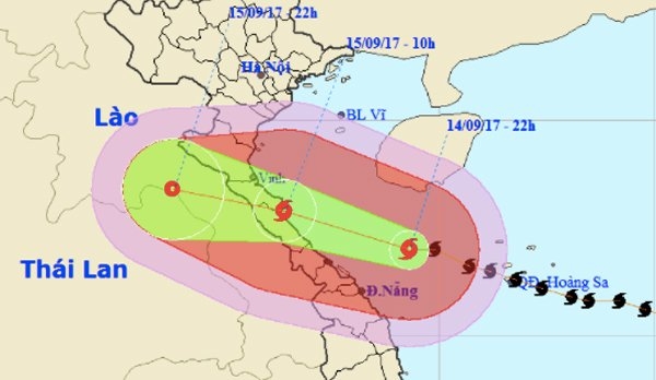 Dự báo thời tiết, Tin bão mới nhất, Cơn bão số 10, bão số 10, tin bão mới nhất, Bão Doksuri