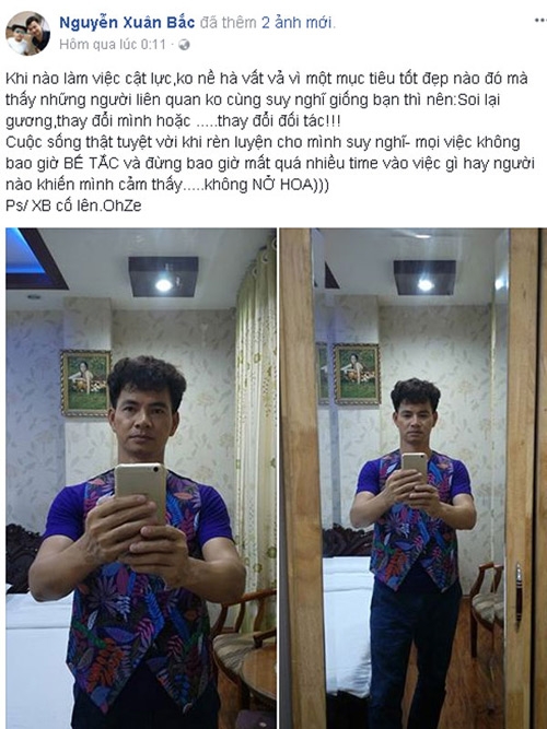 khong hen ma gap, day la phan ung cua xuan bac va viet anh khi vo len mang dau to - 14