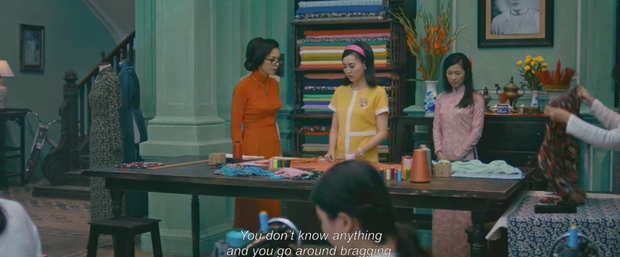 Ngô Thanh Vân tát Lan Ngọc vì không biết may áo dài trong teaser mới của Cô Ba Sài Gòn - Ảnh 7.