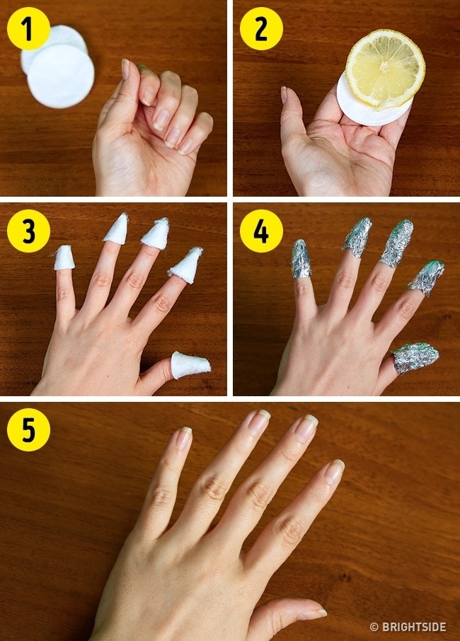 Tẩy trắng móng bằng chanh không thực sự hiệu quả như quảng cáo.