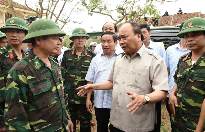 Thu tuong den Ha Tinh chi dao khac phuc hau qua bao so 10 hinh anh 2