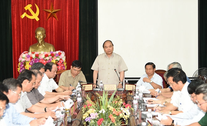 Thu tuong den Ha Tinh chi dao khac phuc hau qua bao so 10 hinh anh 3