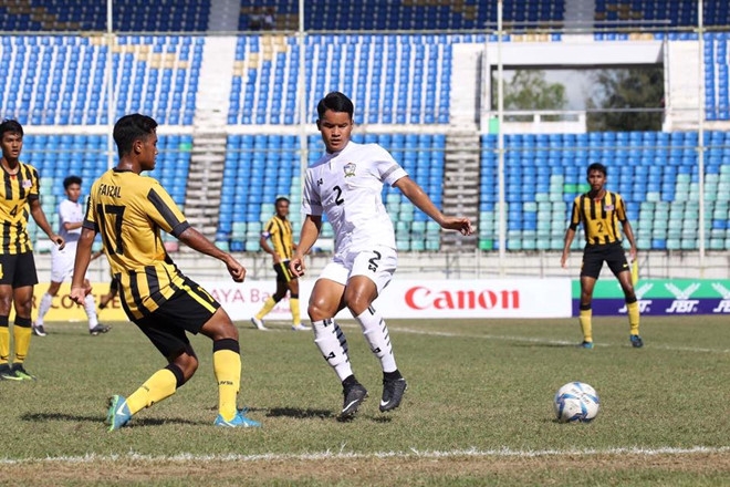 U18 Thai Lan vo dich giai U18 Dong Nam A 2017 du da thieu nguoi hinh anh 1