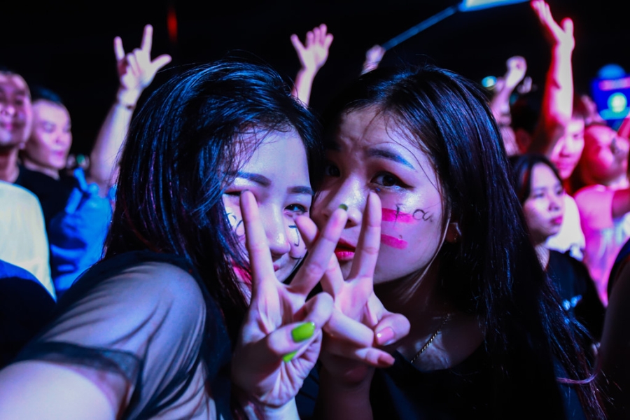 Alan Walker khoac quoc ky Viet Nam, chup hinh cung hang chuc nghin fan hinh anh 10