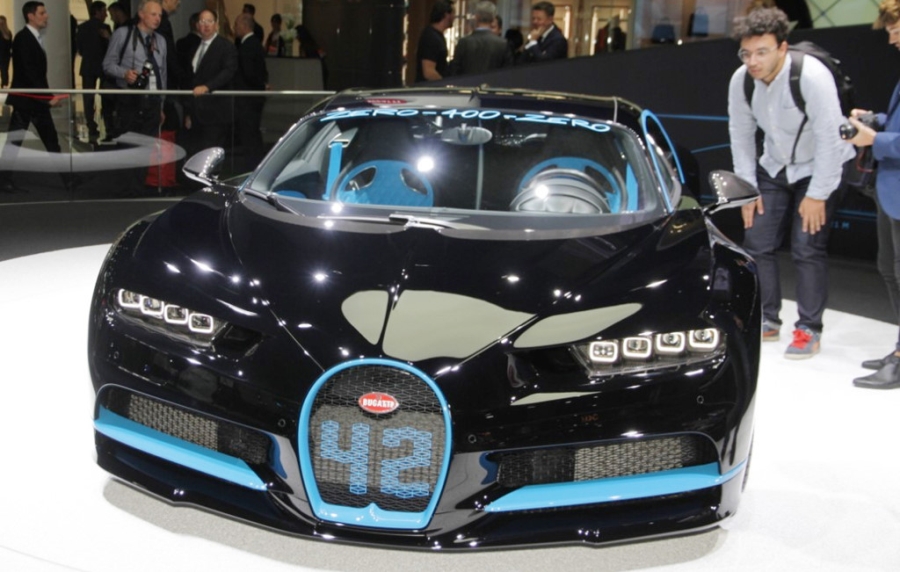 Bugatti Chiron ban dac biet 'Zero-400-Zero' hinh anh 4