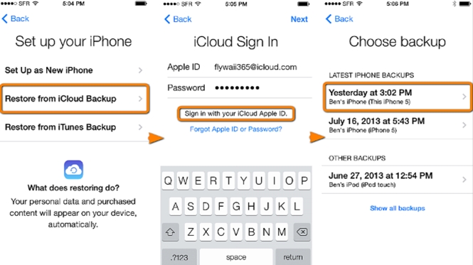 Cách chuyển dữ liệu từ iPhone cũ sang iPhone X - ảnh 3