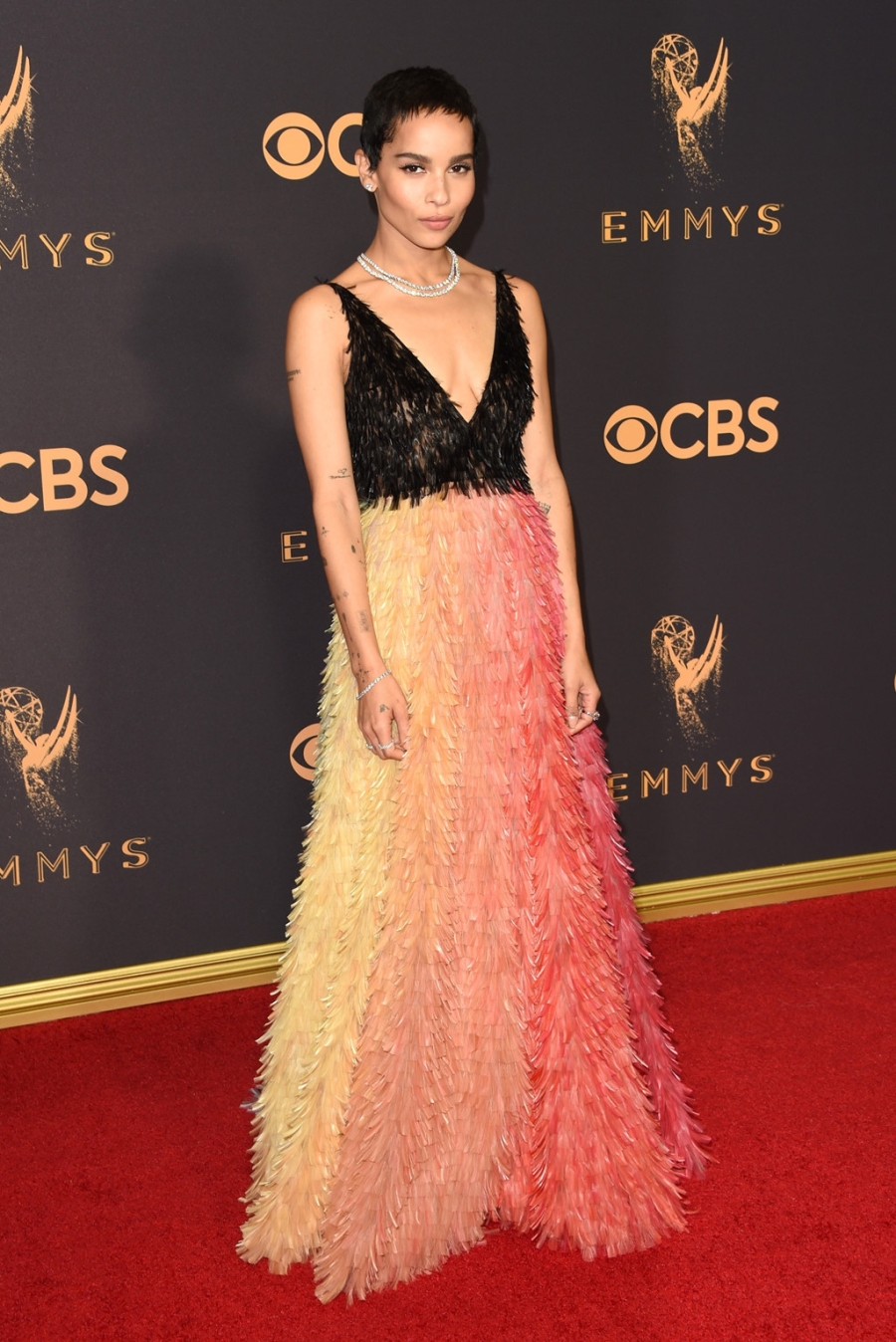 Nicole Kidman, Heidi Klum goi cam tren tham do Emmy 2017 hinh anh 6