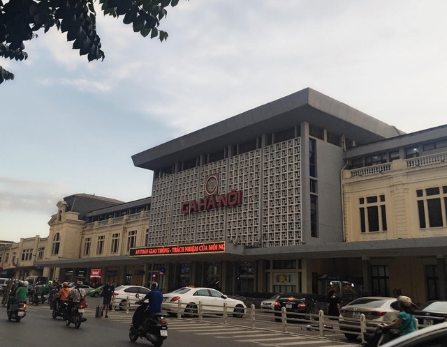 Khu vực ga Hà Nội hiện tại