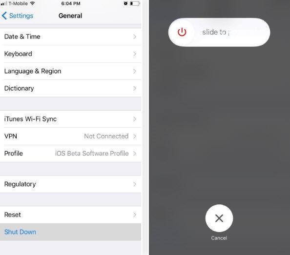 Cách tắt và khởi động lại iPhone X - ảnh 1
