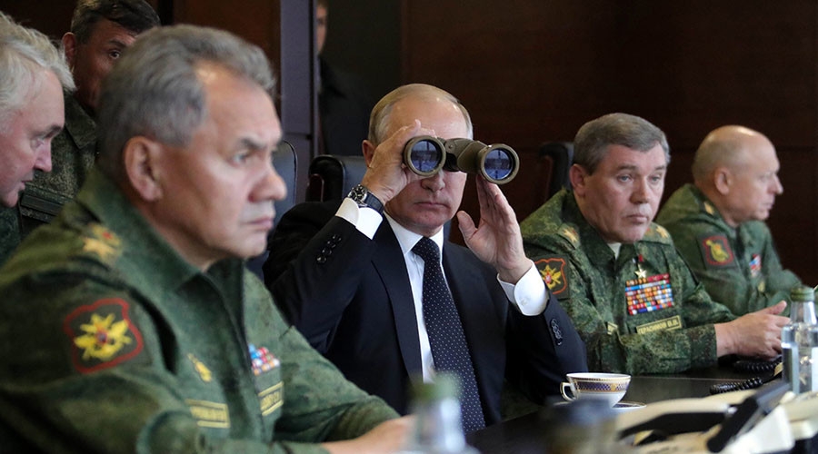 Putin, Zapad 2017, Nga, tập trận
