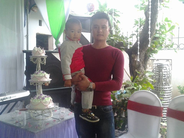  Con trai anh Thái Vũ Thiện đã mất tích gần 1 tháng nay (ảnh gia đình cung cấp) 