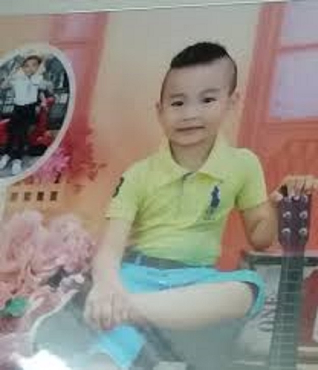  Bé Thái Quang Minh (ảnh gia đình cung cấp) 