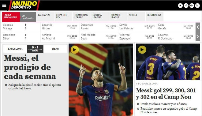 Messi 9 bàn/5 trận: Báo chí thế giới choáng váng, gọi là 