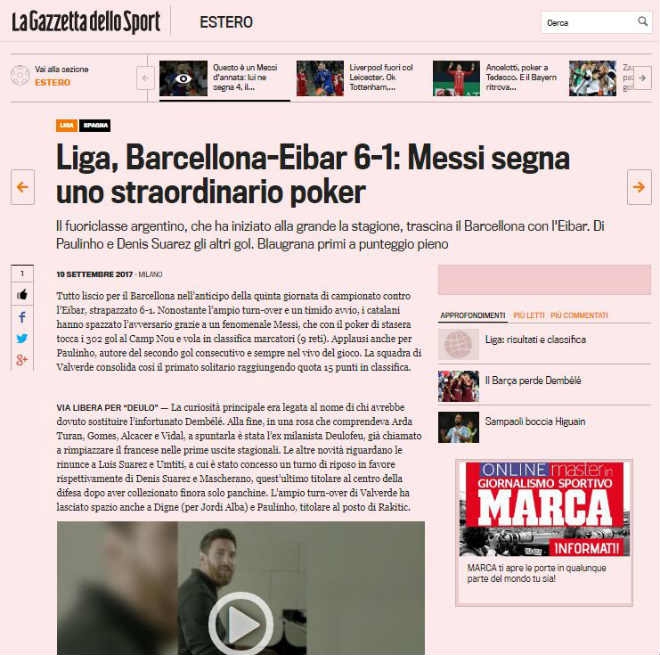 Messi 9 bàn/5 trận: Báo chí thế giới choáng váng, gọi là 