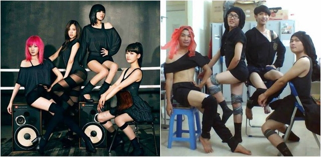 Và cậu còn hào hứng rủ bạn cosplay cùng