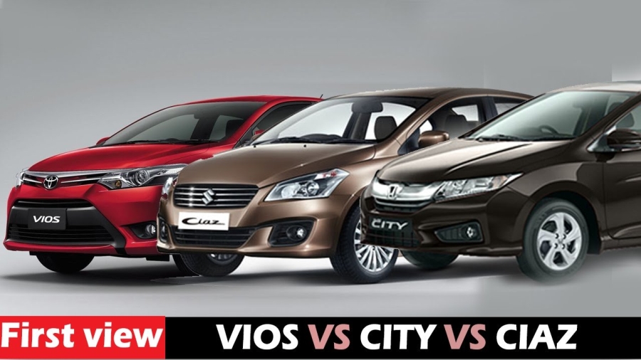 Suzuki Ciaz, Honda City, Toyota Vios, ô tô, xe hơi, sedan hạng b, ô tô giảm giá, ô tô nhập khẩu,