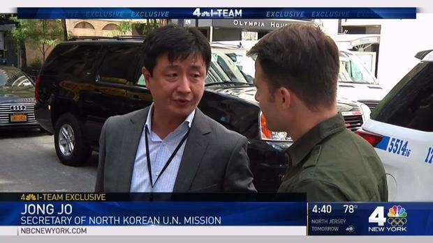 Ông Jong Jo, thư ký phái đoàn ngoại giao Triều Tiên tại LHQ (Ảnh: NBC News)