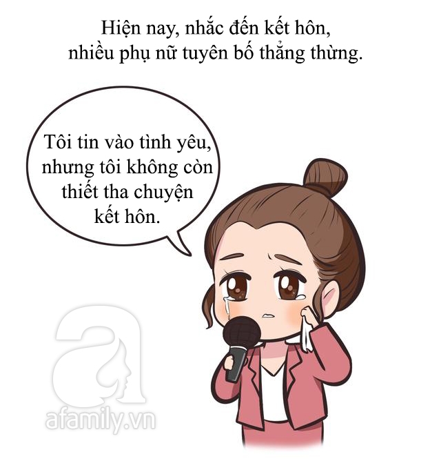 Truyện tranh: Lý giải nguyên nhân phụ nữ ngày nay sợ kết hôn - Ảnh 1.
