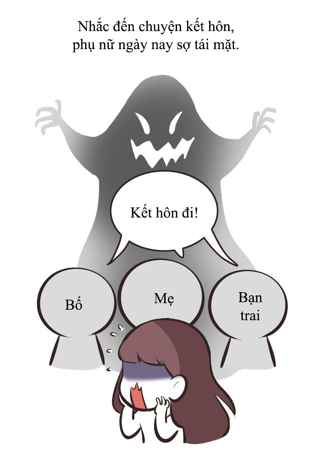 Truyện tranh: Lý giải nguyên nhân phụ nữ ngày nay sợ kết hôn - Ảnh 2.