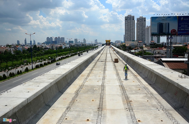 TP.HCM sap lap duong ray tuyen metro so 1 Ben Thanh - Suoi Tien hinh anh 1