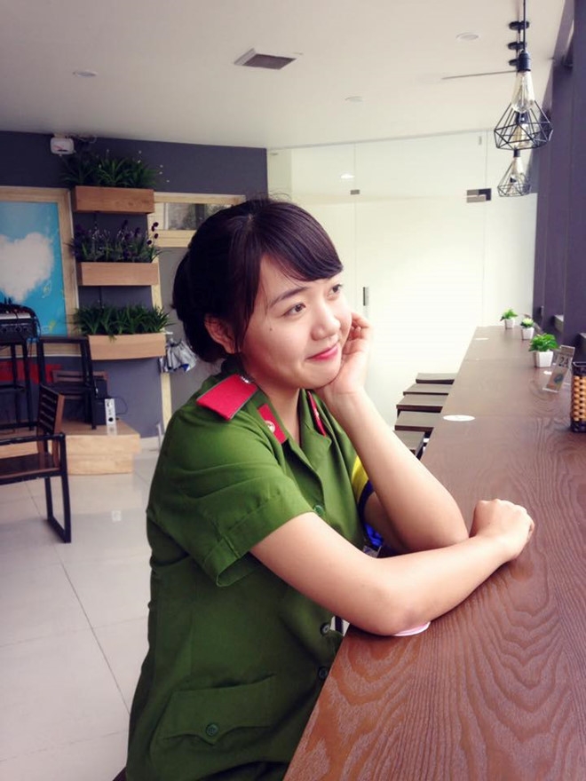 Nu sinh Hoc vien Canh Nhan dan: 'Toi muon lap lai danh hieu thu khoa' hinh anh 4