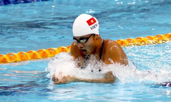 anh vien gianh hcv 100m hon hop, pha ky luc aimag hinh anh 1