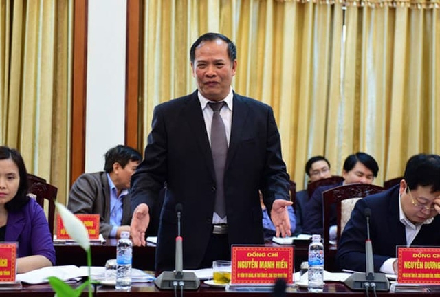 Bí thư Tỉnh uỷ Hải Dương Nguyễn Mạnh Hiển (Ảnh: Tiền Phong).