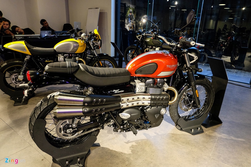 Triumph Street Scrambler gia 365 trieu dong tai Viet Nam hinh anh 7